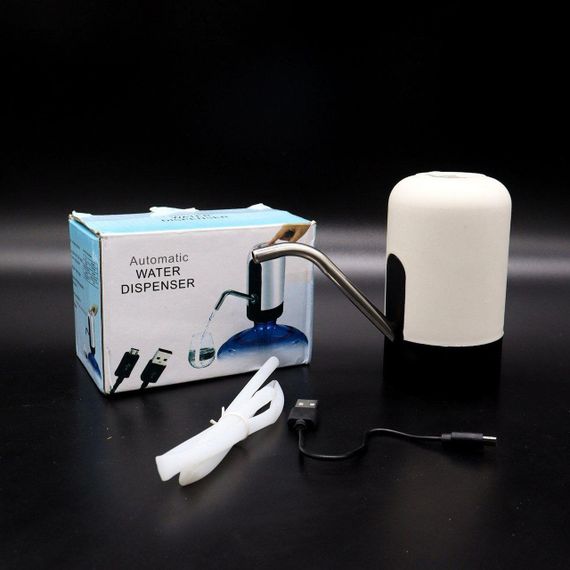 Електрична помпа для води CHARGING PUMP, Біла / Автоматичний дозатор для води / Насадка на бутель | Зображення 9