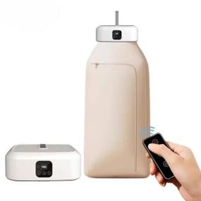 Сушарка для білизни та одягу електрична портативна GYJ-002 Підвісна з пультом, таймером та чохлом