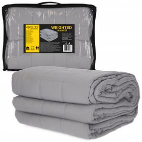 Ковдра важка (обтяжена) 4FIZJO 13.6 кг 150 x 200 см Grey (P-5905973405737)