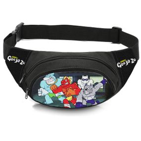 Сумка-бананка детская с принтом Герои Гуджитсу поясная сумка для мальчика (4493)