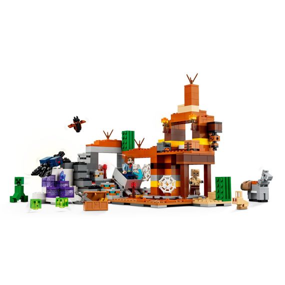 Конструктор LEGO Minecraft Покинута шахта у безплідних землях (21263) | Зображення 2