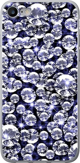 Чехол на iPhone 7 бриллиант "1742u-336-17620"