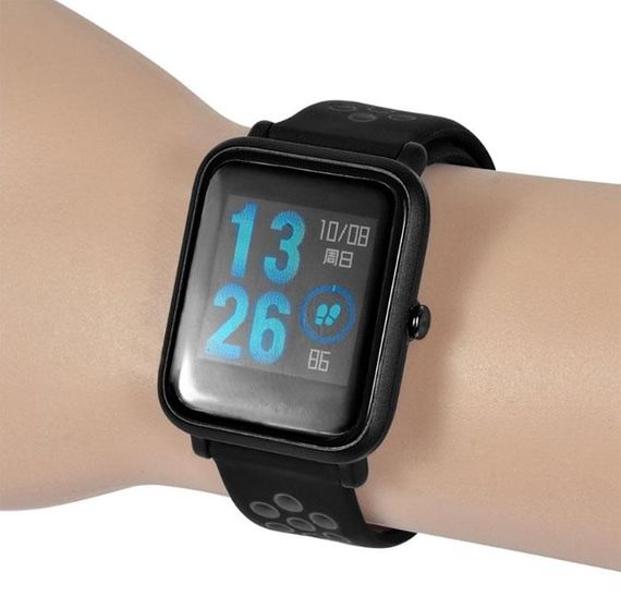 Спортивний ремінець Primo Perfor Sport для годинника Xiaomi Amazfit Bip / Bip Lite/ Amazfit GTS - Black&Grey | Зображення 5