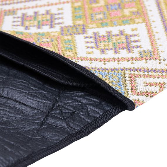 Коврик для пикника жаккардовый, желтый | Зображення 3