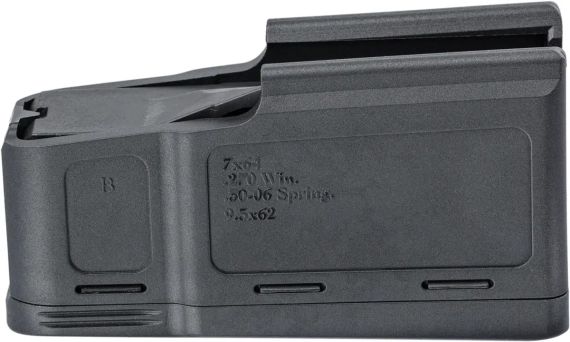 Магазин Sauer для S100/101 і Mauser M12/M18 7x64/.270 Win/.30-06 Spring./9,3x62 на 5 патронів