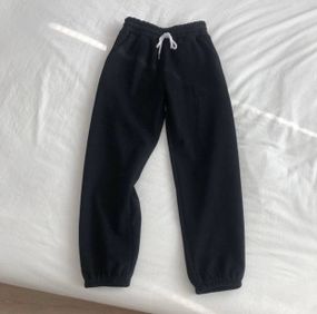 Женские теплые штаны джоггеры на флисе BF852 размер 42/44, цвет черный