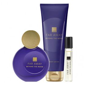 Парфюмерно-косметический набор 3-в-1 Avon Far Away Beyond The Moon для Нее