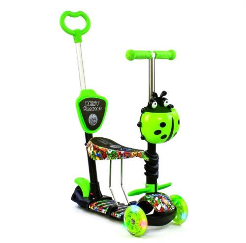 Уценка. Самокат 5 в 1 Best Scooter - нету ручки и руля