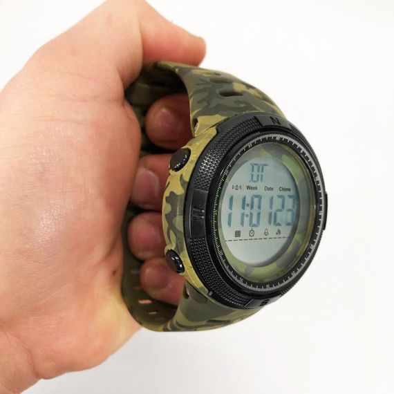 Годинник наручний чоловічий SKMEI 2070CMGNWT ARMY GREEN CAMO. Колір: камуфляж | Зображення 6