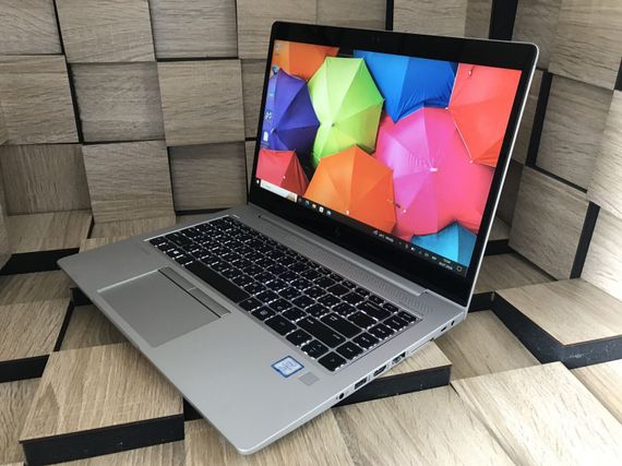Ультрабук Б-клас HP EliteBook 840 G5 / 14" (1920x1080) IPS Touch / Intel Core i7-8650U (4 (8) ядра по 1.9 - 4.2 GHz) / 8 GB DDR4 / 256 GB SSD M.2 / Intel UHD Graphics 620 / WebCam / HDMI б/в | Зображення 1