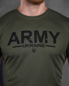 Футболка мужская Армия олива