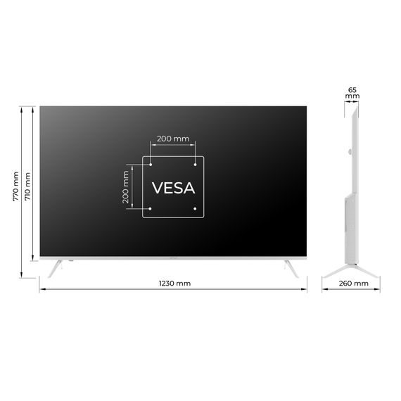 Телевізор Kivi 55U760QW | Зображення 8