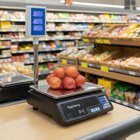 Весы для рынка, Весы торговые для взвешивания продуктов, Весы для торгового зала предприятия TU-81