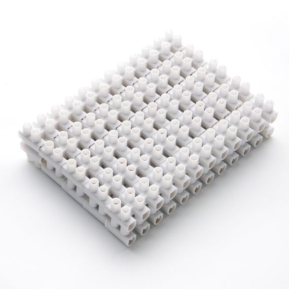 Клемна колодка 30 А 16 мм2 (пачка, красно 10 шт.) APRO TB-A301 | Зображення 2