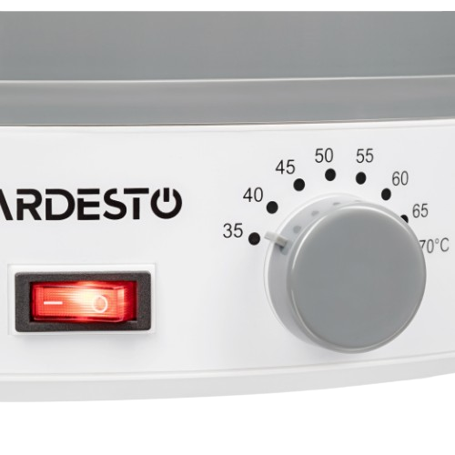 Сушарка для овочів і фруктів 245W (5 піддонів*h3см) d32см FDB-5320 Ardesto | Зображення 4