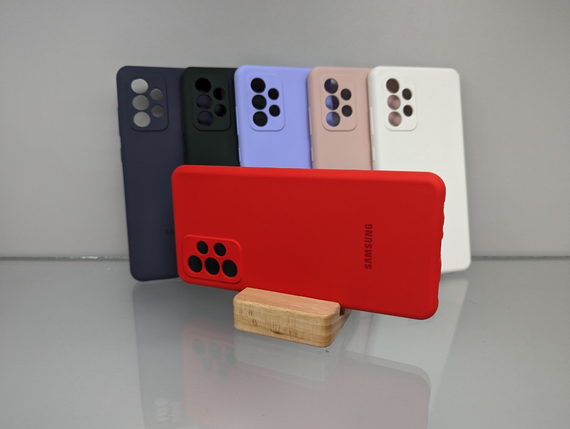 Samsung A52 MagSafe Протиударный чохол Софт Тач чохол червоний