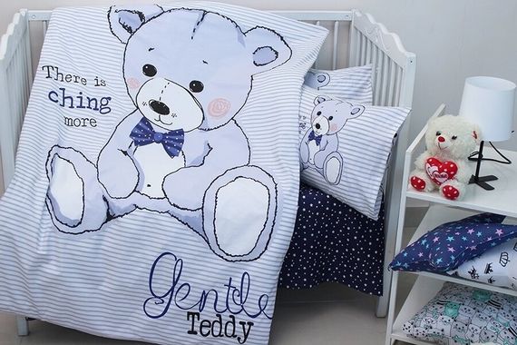 Детский комплект Teddy blue