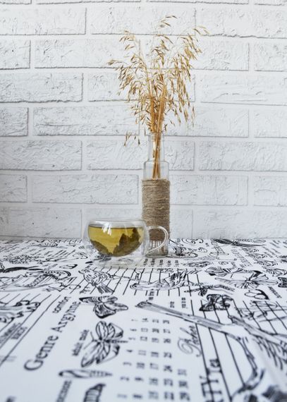 Скатертина 4Profi з рисунком Флора і фауна розмір  145х180 см 17814 | Зображення 1