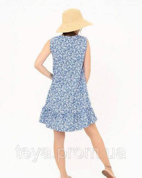 Плаття для жінок колір блакитний розмір L FI_007648 | Зображення 2