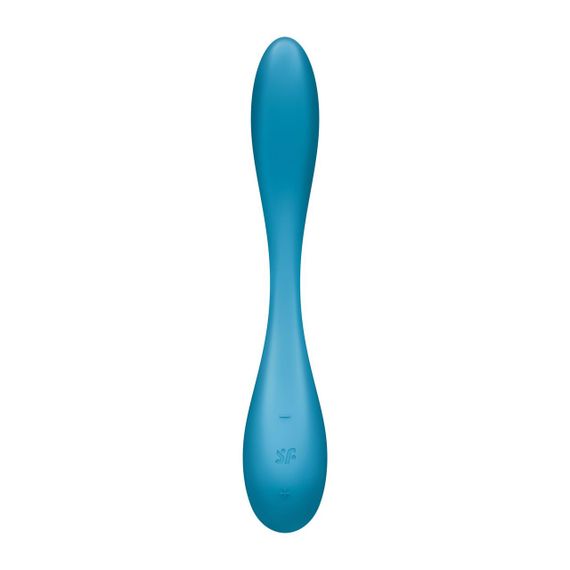Універсальний вібратор Satisfyer G-Spot Flex 5+ Petrol для стимуляції G-точки та клітора, 12 режимів, водостійкий, додаток Satisfy | Зображення 6