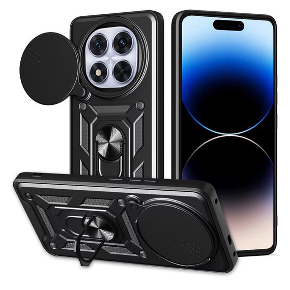 Ударостійкий чохол Camshield Serge Ring для Xiaomi Redmi Note 14 Pro 4G