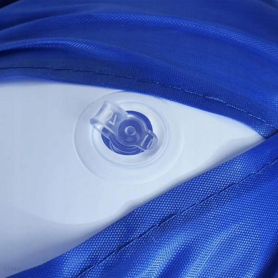 Надувной матрас-кресло для плавания (100×120см), Синий / Пляжное кресло для купания / Складной матрас для | Зображення 6