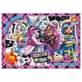 Детский пазл "Монстер Хай" MH011 постер, 70 элементов