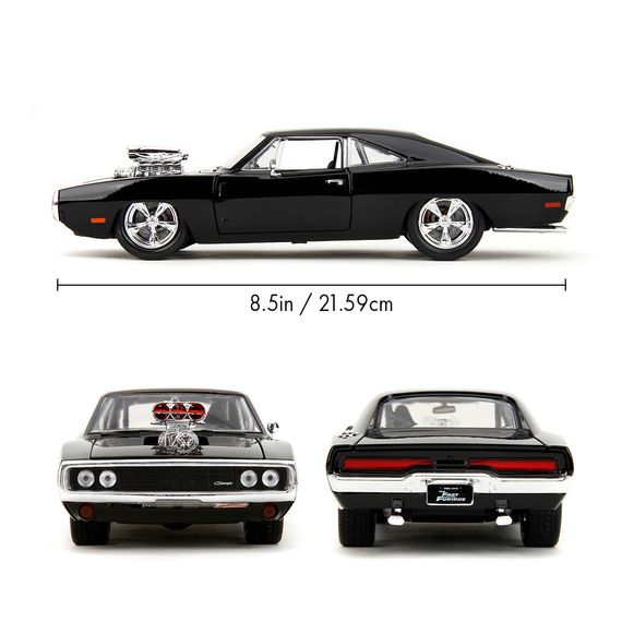 Игровая металлическая машинка Fast and Furious Додж Чарджер 1970 | Зображення 3
