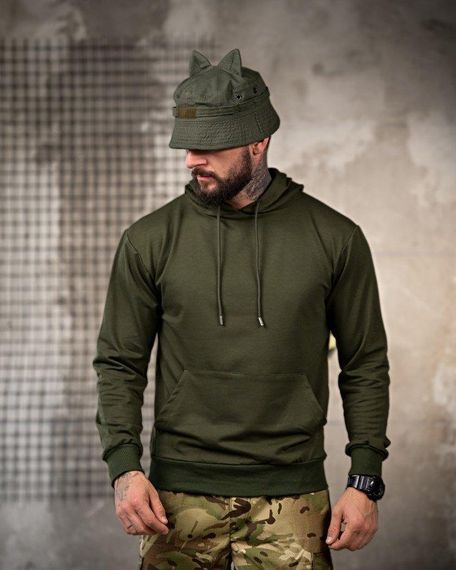 Мілитари Худі Король Посадки oliva РП7401 | Зображення 1