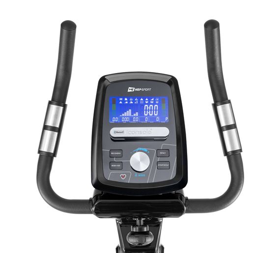 Велотренажер Hop-Sport HS-090H Apollo'21 сріблястий iConsole+ | Зображення 9