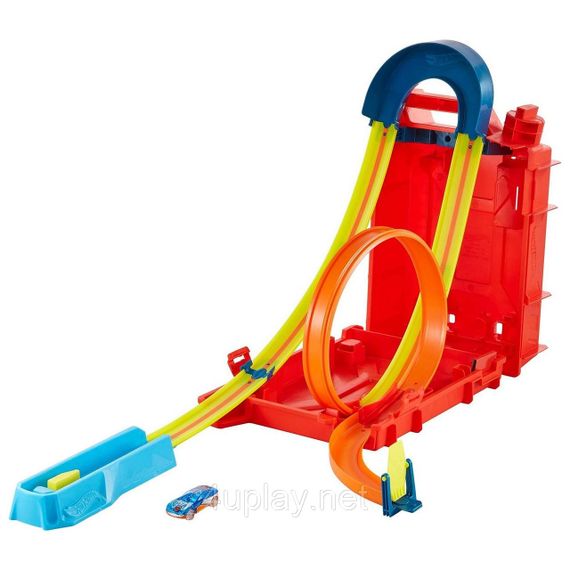 Ігровой набір Трек Хот Вілс Каністра для трюків Турботрюки ​Hot Wheels Track Builder Unlimited Fuel Can Stunt Box | Зображення 2