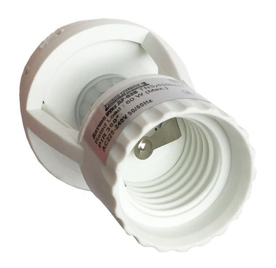 Датчик движения ДР 03B белый Е27 60Вт 360гр 7м IP20 Ny95505267 | Зображення 2