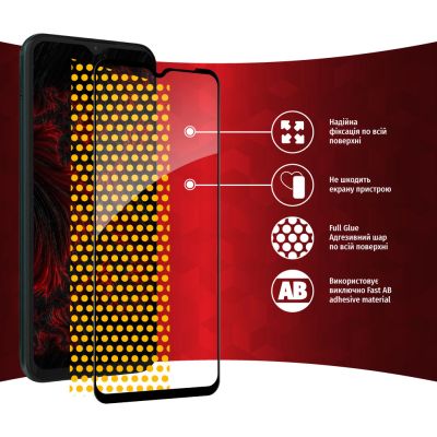 Стекло защитное Intaleo Full Glue Samsung M13 (1283126544958) | Зображення 5