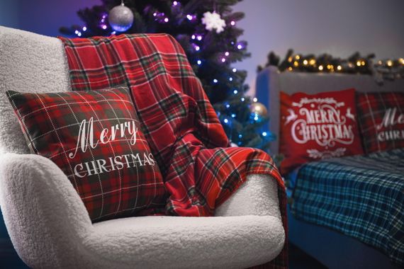 Плед Ardesto Fleece 130x160см, червоний (ART0717PB) | Зображення 2