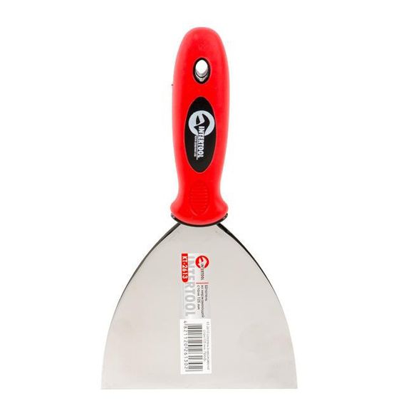 Шпатель із неіржавкої сталі 125 мм Проф INTERTOOL KT-26131