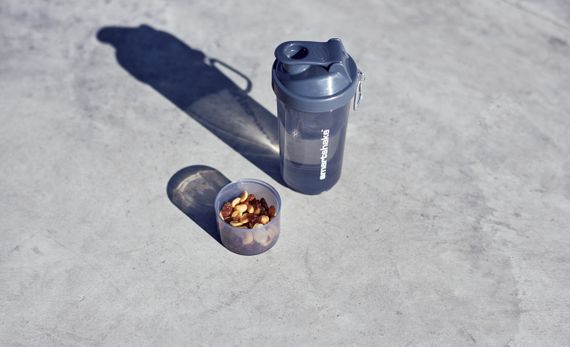 Шейкер спортивний SmartShake Slim 500ml Gray | Зображення 3