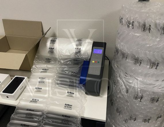Устройство AirWave 1 для производства защитной воздушной пузырчатой пленки наполнителя | Зображення 6
