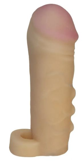 Подовжуюча насадка - презерватив EGZO Ciberskin ES002 ( 15 см х 3 см ) Sex Aura | Зображення 2