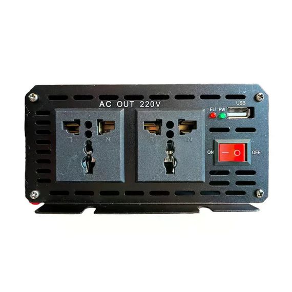 Інвертор 5 CORE UN-3059 3000W 12V • Перетворювач напруги 5 CORE UN-3059 12V-220V 1200 Вт з модифікованою синусоїдою | Зображення 2