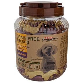 DoggyMan Biscuits Purple Sweet Potato&Sweet Potato беззерновое печенье, лакомство для собак 0.58кг