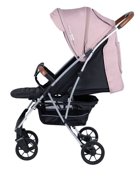 Коляска FreeON LUX Premium Dusty Pink-Black | Зображення 3