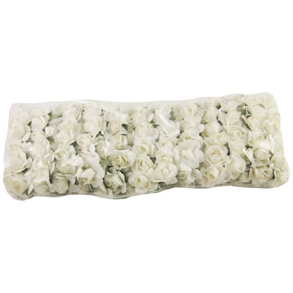 Декоративні троянди для творчості KV-733 пучок 12 штук | Зображення 1