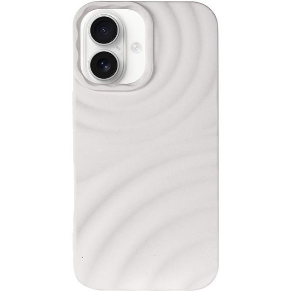 Чохол TPU MonoWave для Apple iPhone 16 (6.1") Light Green white | Зображення 1