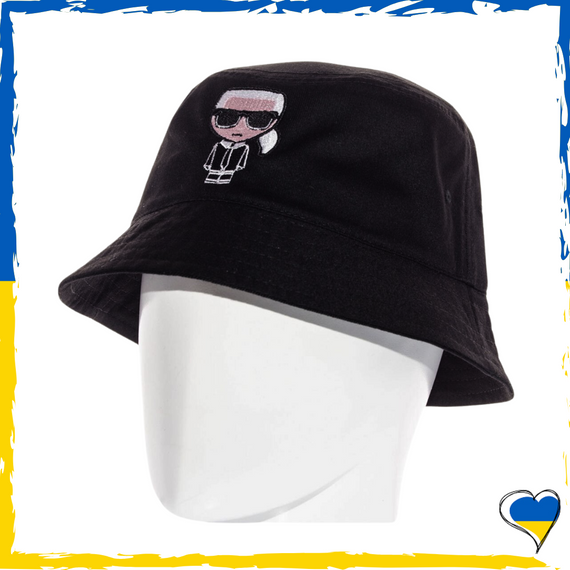 Стильна панама Karl Lagerfeld. Панамка Карл Лагерфельд. Панама брендова