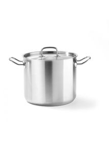 Кастрюля висока з кришкою Hendi Kitchen Line 9 л
