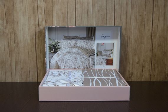 Постельное белье First Choice Ranforce 200 х 220 см Rozen Mink | Зображення 2