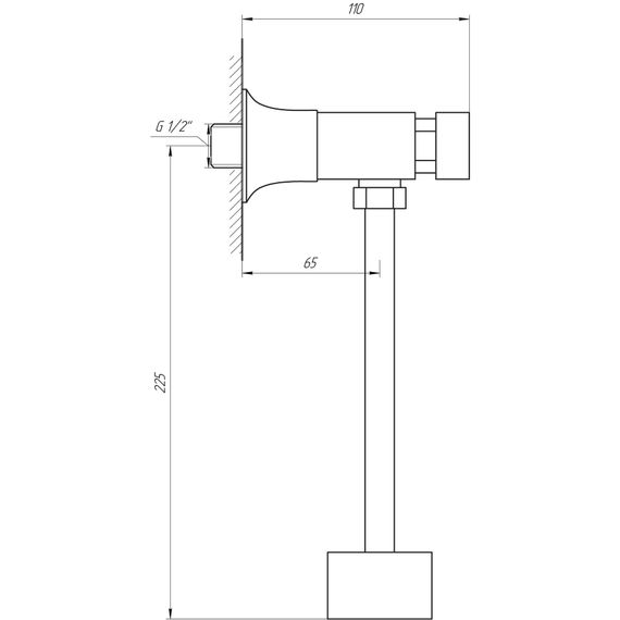Кран-дозатор для пісуара Tremolada ТREMO-316 | Зображення 4