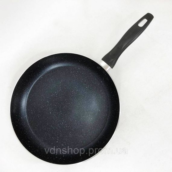 Легкая сковорода для домашней кухни UNIQUE UN-5156 28 см, Сковорода с алюминиевым корпусом KF-75 | Зображення 3