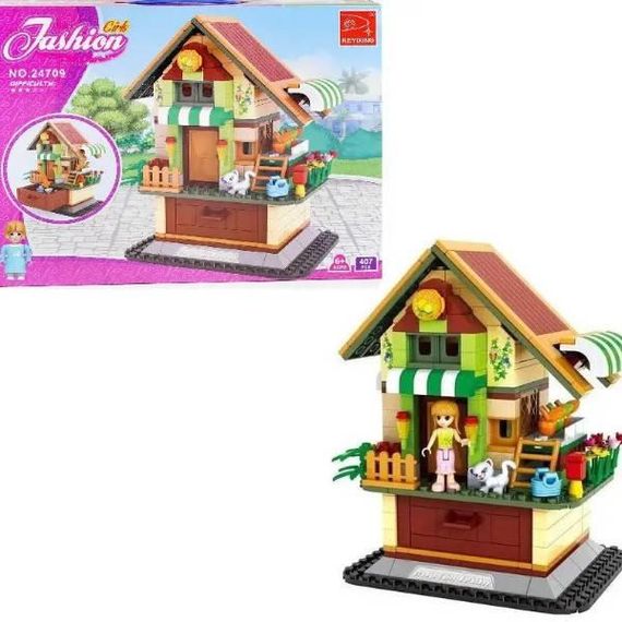 Конструктор Производство яблочного сока Fashion Girls 407 деталей AUSINI