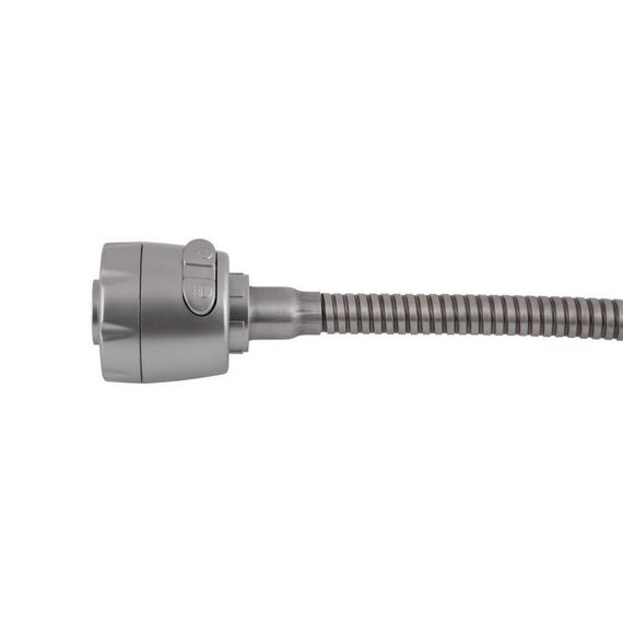 Смеситель для кухни Brinex Pure 015F41 с гибким изливом   Nickel BRIPUR015F41NKL | Зображення 3